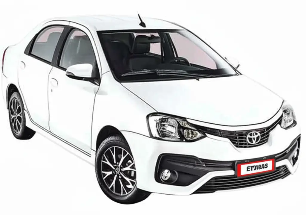 Toyota Etios taxi in Jaisalmer